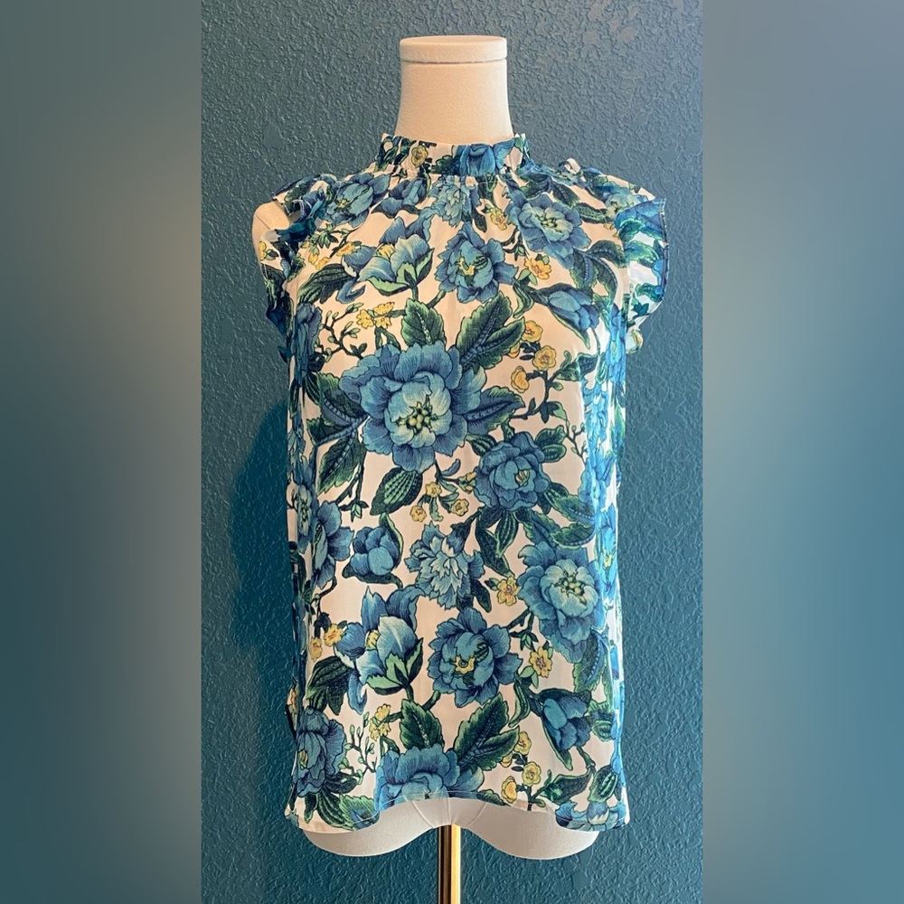 Loft floral blouse XS